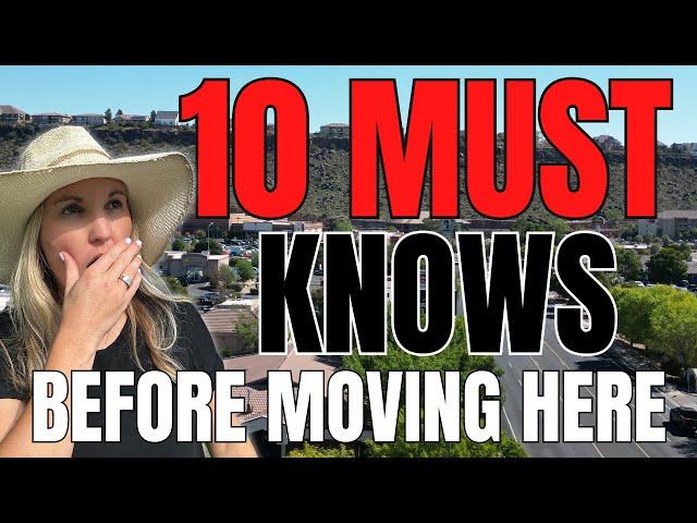 10 Things You NEED To Know Before You Move to St  George Utah 2024