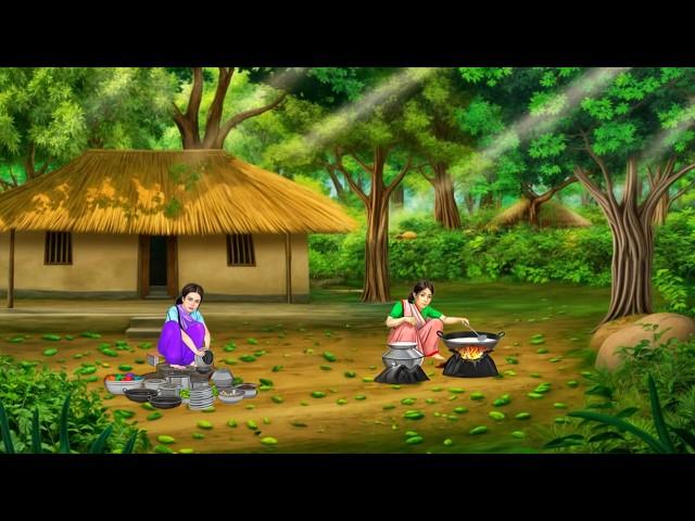 दो अनाथ बहनों का घर | Hindi Story | Hindi Kahani | Moral Stories | cartoon story