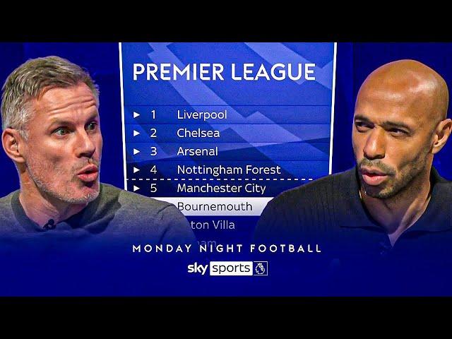 Thierry Henry and Jamie Carragher PREDICT who will win the Premier League title 