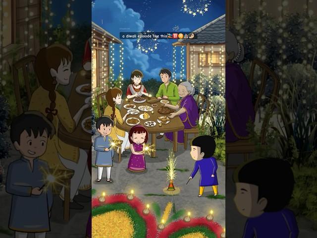 Diwali in Ghibli Studio #anime #logokuhe #viral #diwali #animation #bollywood #creator #shorts #love