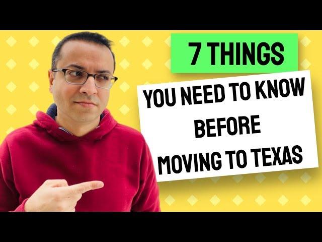 Moving to Texas | 7 things you NEED to know