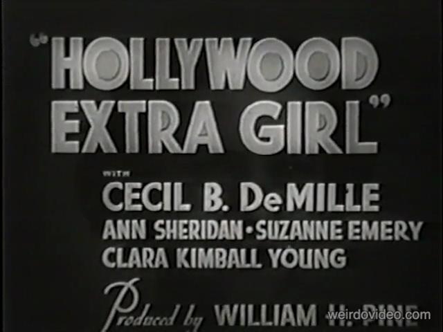 Hollywood Extra Girl - 1935