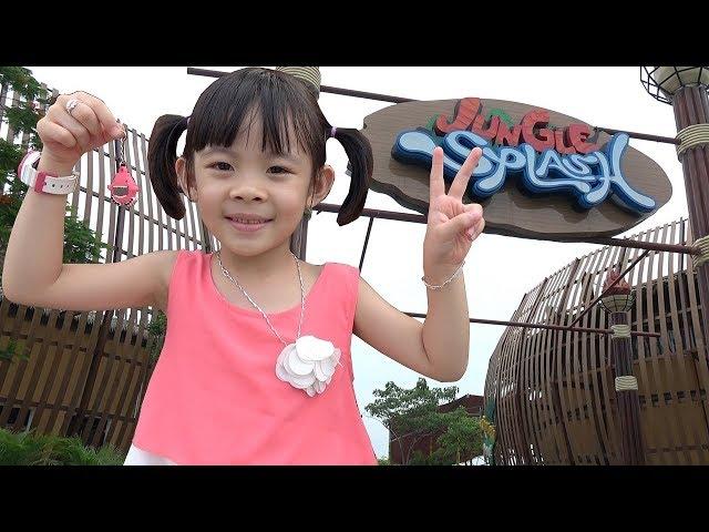 Bé Trải Nghiệm Khu Vui Chơi Thiên Đường Bảo Sơn  AnAn ToysReview TV 