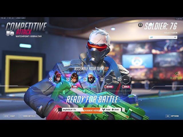 27K DMG! GALE SOLDIER 76 OVERWATCH 2 SEASON 13 GAMEPLAY