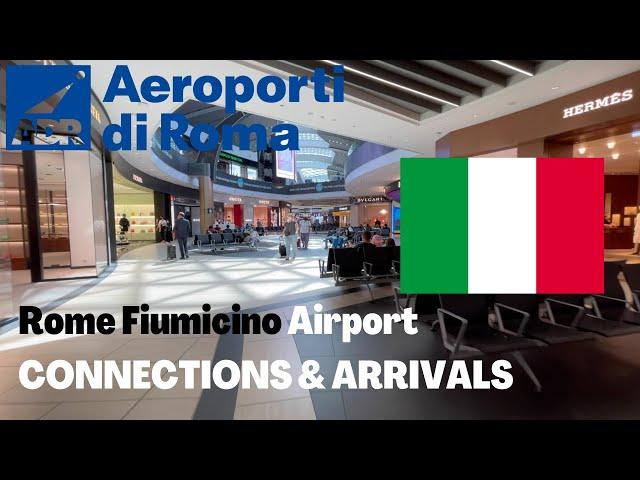 Rome Fiumicino Airport (FCO) International Transfer & Connections