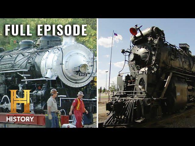 Epic Trains Cross America | Mega Movers (S1, E5) | Full Episode