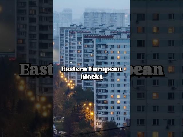 Eastern European Blocks #explore #european #nostalgia #shorts #poland #georgia #belarus #ukraine