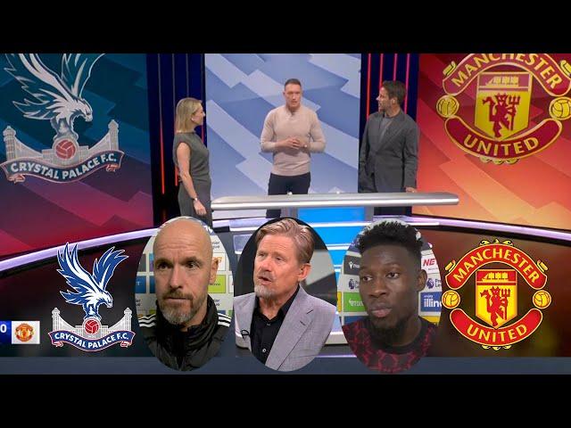 Crystal Palace vs Manchester United 0-0 Disappointing Draw Erik ten Hag And Andre Onana Reaction