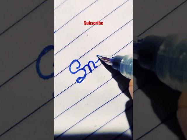 Sneha, Name Handwriting with Fountain Pen, By Digital Fonts Handwriting 2.0!!
