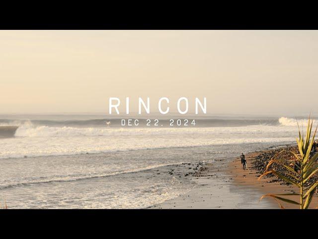 Rincon Goes Off | Dec 22, 2024