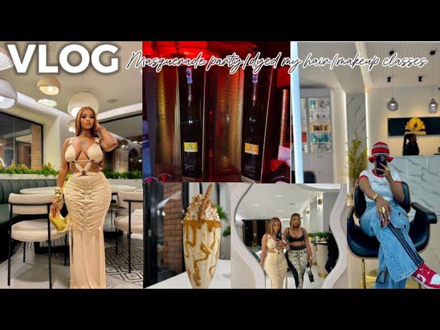 VLOG: Masquerade party + Cut & Dyed my hair + Dates