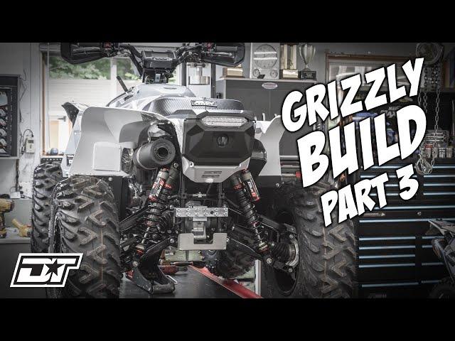 Yamaha Grizzly WR700 Customization ATV Build - PART 3