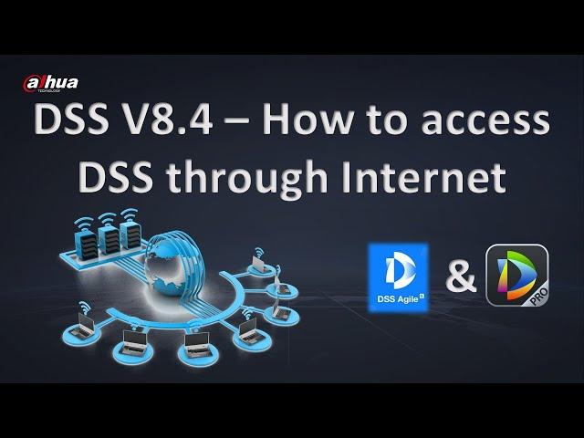 DSS 8.4 - How to conect your server to the Internet