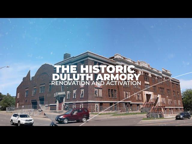 Announcing the Duluth Armory Renovation & Activation