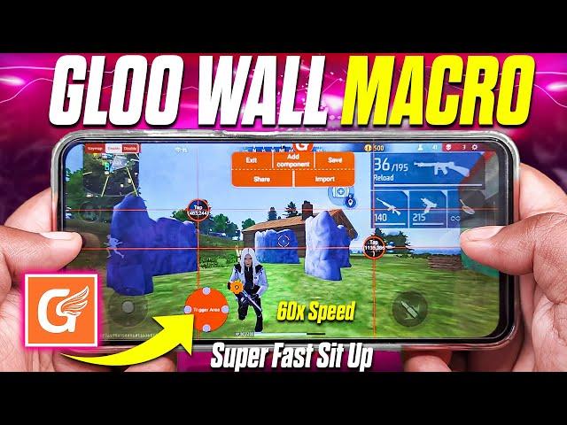 Fast Sit Up Gloo Wall Macro Using GG Game Space