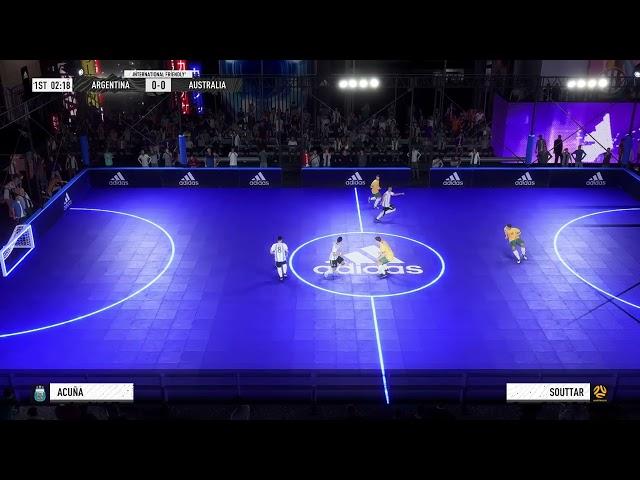 Part 01 AUSTRALIA VS ARGENTINA Volta Football XYZ GAMER