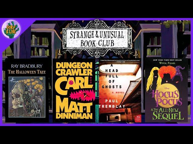 What We Read in October  Strange & Unusual Book Club