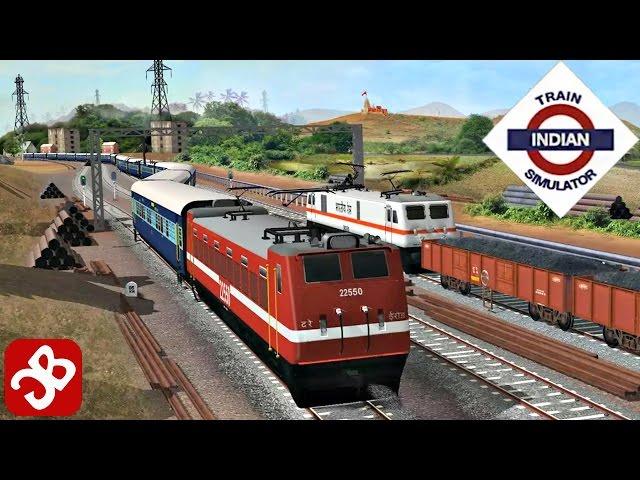 Indian Train Simulator (By Highbrow Interactive) - iOS/Android - Gameplay Video