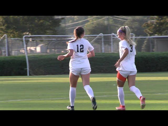 AUM women's soccer - Michaelyn Manning goal vs. West Alabama