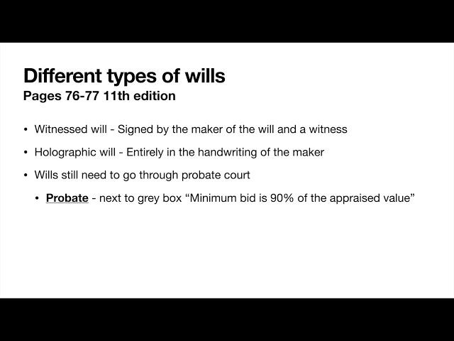 Real Estate Principles Chapter 4