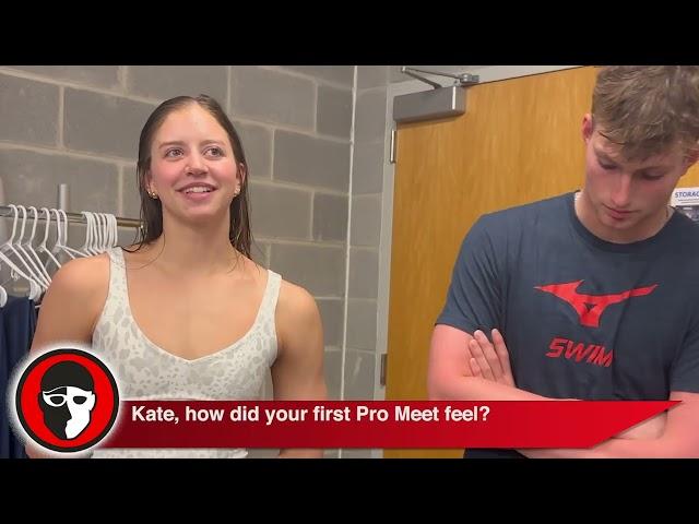 Kate Douglass Talks First Meet as a Pro, Team USA Relay Camp