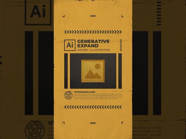Vector Generative Expand Adobe Illustrator