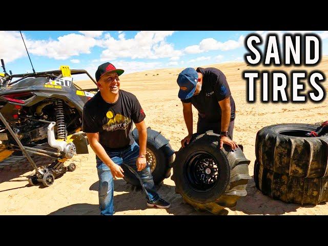 What Paddle Tire to Buy? We Test and Try Different Sand Tires! Glamis Sand Dunes!