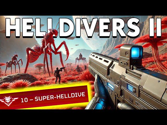 SCHWIERIGKEITSGRAD SUPER HELL DIVE.. ihr hattet mich GEWARNT  Helldivers 2 Gameplay Deutsch #87