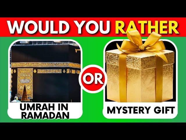 Would You Rather Ramadan Mystery Gift Edition 