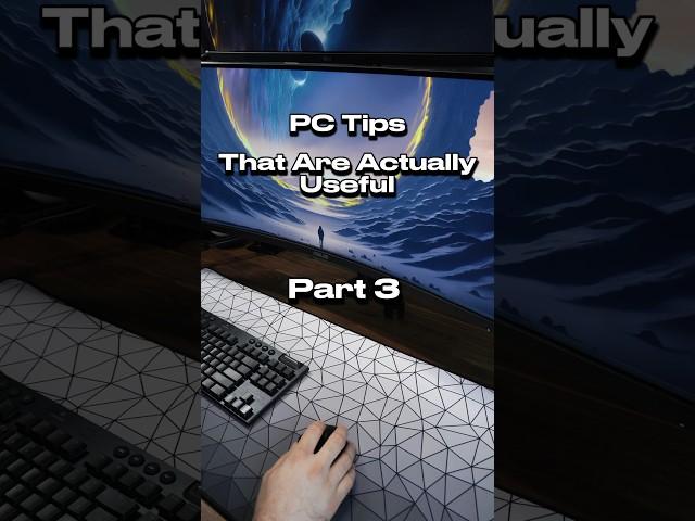 PC Tips Part 3! #gamingpc #pc #pcbuild #gaming #gamingsetup #pctips #pcgaming #pcbuilds #shorts