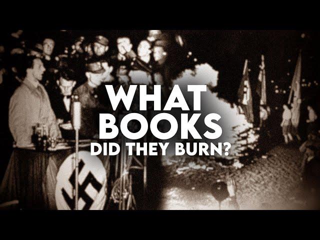 The National Socialist Book Burnings 1933 - The Truth