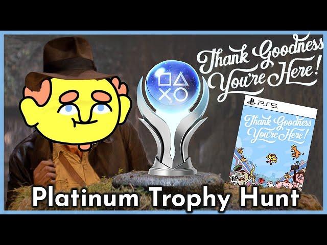 Thank Goodness You're Here - The perfect palette cleanser of a platinum!