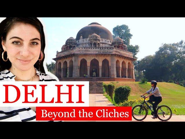 DELHI TOURIST PLACES BEYOND INDIA CLICHES feat. DelhibyBike | TRAVEL VLOG IV