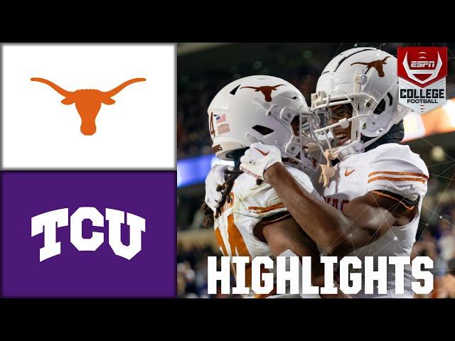 Texas Longhorns vs. TCU Horned Frogs | Full Game Highlights