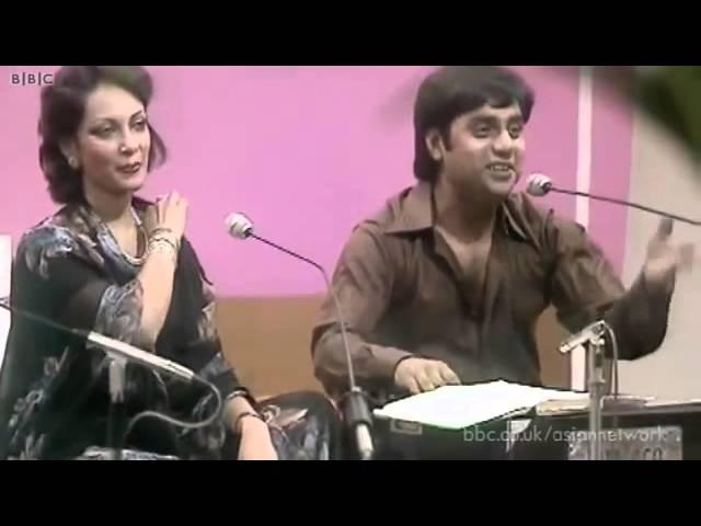 The Legends - Jagjit & Chitra Singh, Kothe Te Aa Mahiya - Punjabi Tappe, recorded at BBC in 1979