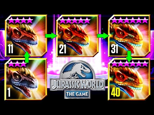 Jurassic World - Metriaphodon Max Level Feeding & Evolution