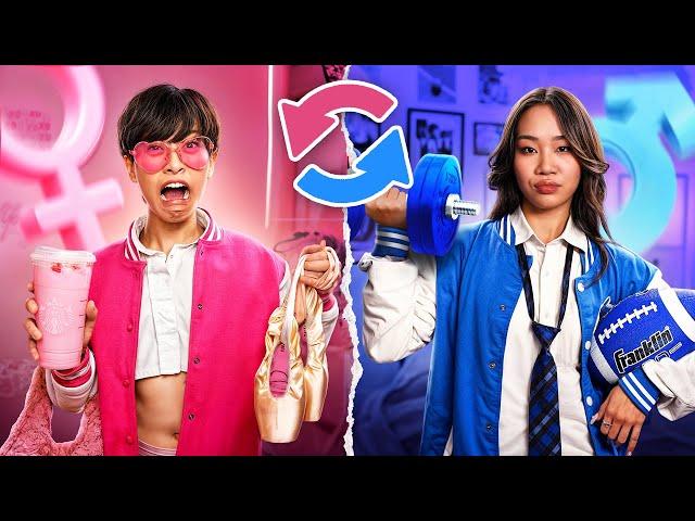 Boy & Girl SWAP LIVES | Alan's Universe