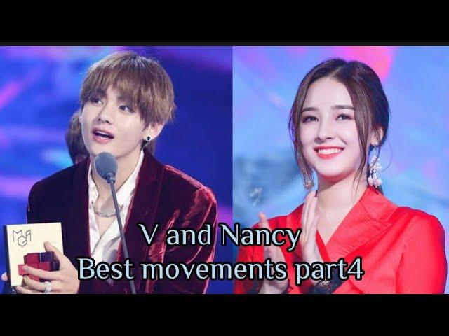 Kim taehyung(V) and Nancy ️jewel best to ship realmovements part4#taecy#nankook #2022#kimtaehyung#V