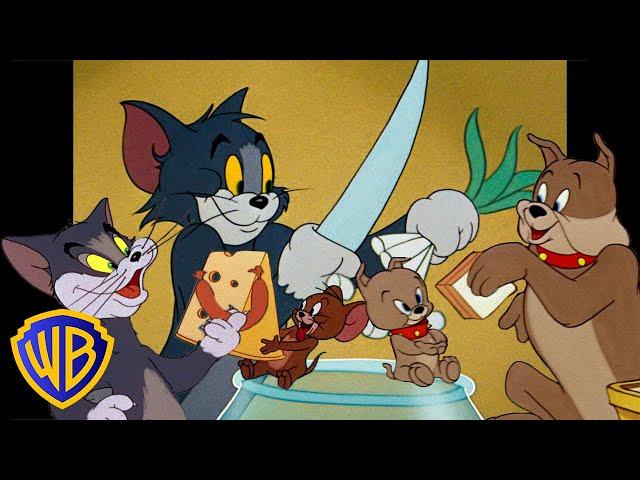 Tom & Jerry | Family Feasts! ️ | Thanksgiving | Classic Cartoon Compilation |@wbkids​