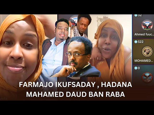 Maxkamada Dahir Alasow: HANI KUBKA OO TIRI FARMAJO CURUBO IGU KUFSADAY, MAHAMED  DAUD BAN RABA