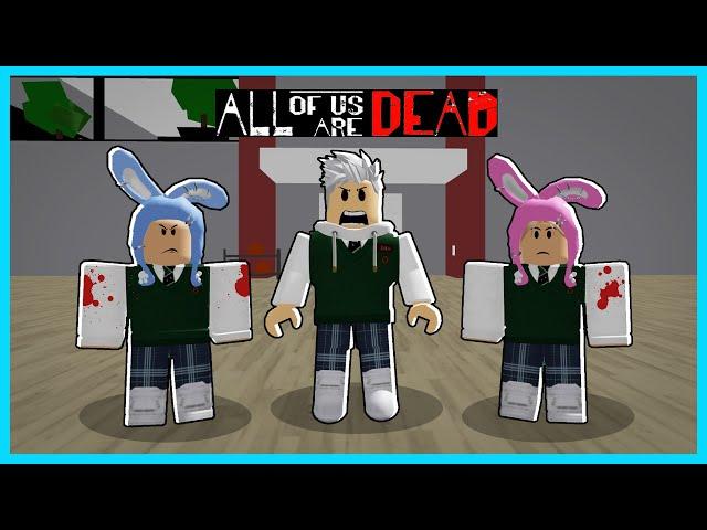 MIPAN & ZUZUZU Melawan Zombie Di Sekolah! All Of Us Are Dead - Roblox Roleplay