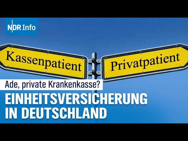 Private Krankenversicherung abschaffen? Debatte um die Einheitsversicherung | #NDRfragt