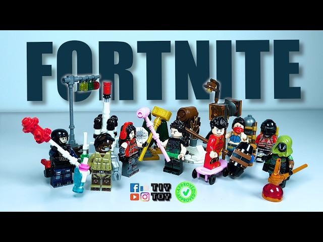  [FULL] Fortnite Characters SY Block Unboxing Review 【CUSTOM】 LEGO MOC Minifigures 乐高 ЛЕГО 레고 レゴ