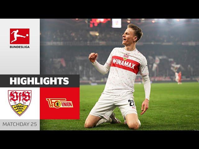 VfB On Champions League Course | VfB Stuttgart - Union Berlin | Highlights | MD25 – Bundesliga 23/24