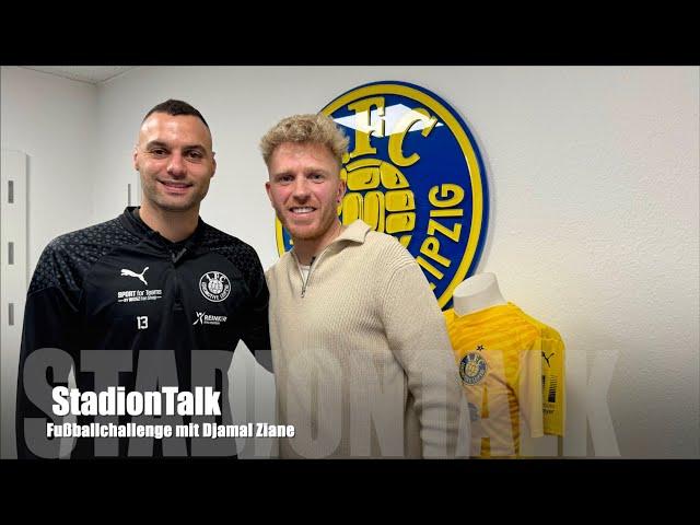 StadionTalk Folge 3 Spezial - Challenge gegen Djamal Ziane