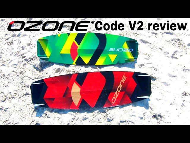 Ozone Kiteboarding Code V2 board review | Sean and Jamie Overbeek