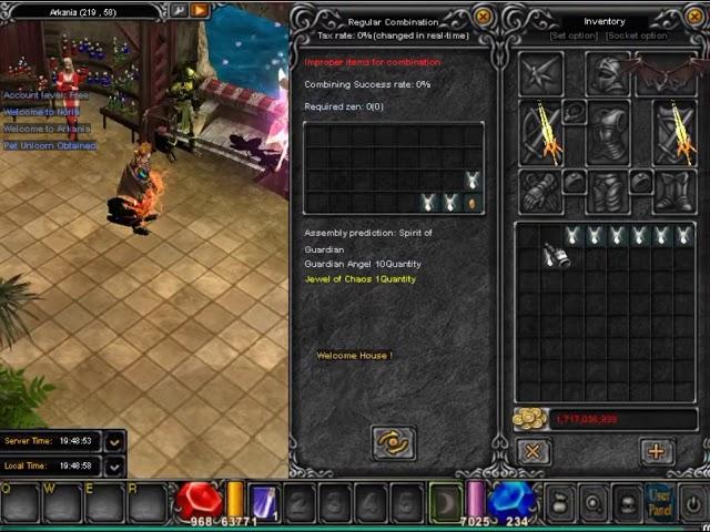 MU Online  How Create Spirit of Guardian