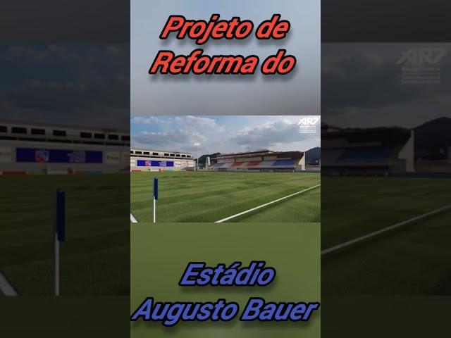 #shorts ️ Carlos Renaux apresenta o projeto de reforma do Estádio Augusto Bauer em Brusque 