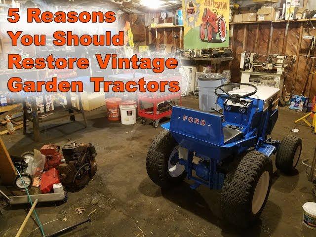 5 Reasons Why to Restore a Vintage Garden Tractor