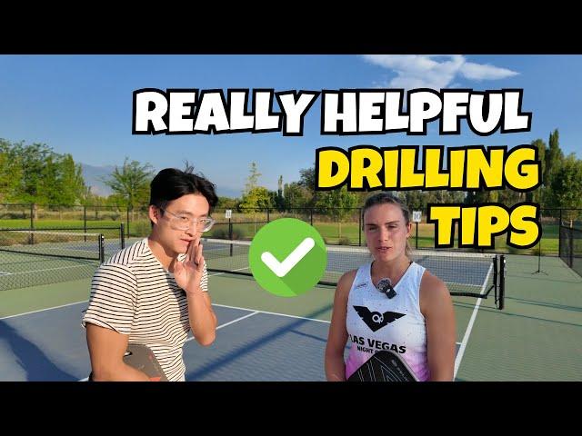 Helpful Drilling Tips from a Pro | ft. Judit Castillo (Rank #7 Singles)